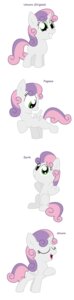 Rating: Safe Score: 0 Tags: absurd_res comic e621 english_text equid equine feathered_wings feathers female feral friendship_is_magic fur green_eyes hair hasbro hi_res horn long_image mammal multicolored_hair my_little_pony mythological_creature mythological_equine mythology pegasus pupster0071 simple_background smile sweetie_belle_(mlp) tall_image text two_tone_hair unicorn white_background white_body white_fur winged_unicorn wings User: bunchy7s