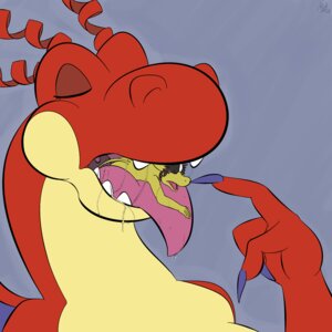 Rating: Questionable Score: 0 Tags: 1:1 ambiguous_gender anthro asian_mythology blue_background bodily_fluids chinese_mythology claws countershading crossover dragon duo e621 east_asian_mythology eyes_closed female geckonori geno_(geckonori) hooktail imminent_vore kirin male male/ambiguous mario_bros mythological_creature mythological_scalie mythology nintendo nude paper_mario saliva scalie simple_background tail teeth tongue tongue_out vore User: bunchy7s