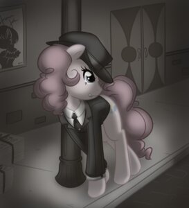 Rating: Safe Score: 0 Tags: accessory bamboodog bottomless clothed clothing detailed_background e621 earth_pony equid equine female feral friendship_is_magic hasbro hat headgear headwear horse mammal my_little_pony necktie noir pinkie_pie_(mlp) pony quadruped solo suit tail toony User: bunchy7s