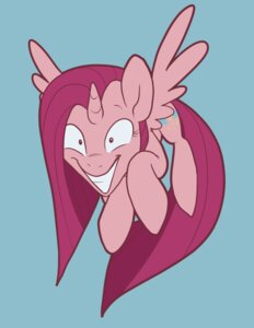 Rating: Safe Score: 0 Tags: 2013 alternate_species cutie_mark e621 equid equine feathered_wings feathers female feral friendship_is_magic fur grin hair hasbro horn long_hair looking_at_viewer mammal my_little_pony mythological_creature mythological_equine mythology open_mouth pink_body pink_fur pink_hair pinkamena_(mlp) pinkie_pie_(mlp) pixel-prism simple_background smile solo teeth winged_unicorn wings User: bunchy7s