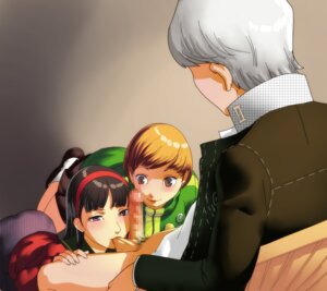 Rating: Explicit Score: 0 Tags: 1boy 2d 2girls alpaca_rider amagi_yukiko atlus balls balls_sucking black-haired_female black_hair blush blushing bottomless bottomless_male brown-haired_female brown_eyes brown_hair censored censored_penis clothed clothed_female cock_worship collaborative_fellatio erection fellatio female fingernails genitals grey_hair headband light-skinned_female light-skinned_male light_skin long-haired_female long_hair male megami_tensei mosaic_censoring multiple_fellatio multiple_females multiple_girls narukami_yu oral penis persona persona_4 satonaka_chie sega short-haired_male short_hair teamwork testicles textless tomboy uniform unseen_male_face white_hair User: bunchy7s