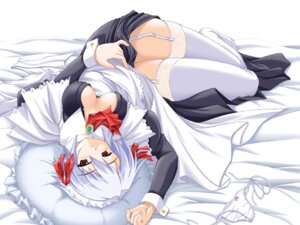 Rating: Explicit Score: 0 Tags: akimoto_dai bed bend blue_hair blush bow bow_panties brooch dress erect_nipples female jewelry kotonomiya_yuki lace lace-trimmed_thighhighs lying maid nipples no_bra no_panties open_clothes open_shirt panties pillow red_eyes rule34 shirt short_hair side-tie_panties skirt skirt_lift solo suigetsu thighhighs underwear white_legwear white_panties white_thighhighs zettai_ryouiki User: bunchy7s