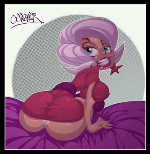 Rating: Explicit Score: 0 Tags: 1girls a_kind_of_magic ass blue_eyes female milf panties pink_hair rule34 star-shaped_earrings star_earrings wagner waist_belt willow_(a_kind_of_magic) User: bunchy7s