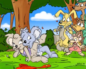 Rating: Explicit Score: 0 Tags: 2010 5:4 andybunny anthro anthro_on_anthro blinky_bill blinky_bill_(series) blush bottomless canid canine canis child child_on_child clothed clothed/nude clothed_female clothing clothing_around_one_leg dingo e621 erection female flap_platypus flying_bark_productions fully_clothed genitals group heart_symbol kangaroo koala macropod male male/female mammal marcia_marsupial_mouse marsupial monotreme mouse murid murine nude nutsy_koala panties panties_around_one_leg panties_down partially_clothed penetration penis platypus public public_sex rodent sex shifty_dingo splodge_kangaroo tail toony underwear underwear_around_one_leg underwear_down vaginal vaginal_penetration vombatiform voyeur vulva young young_anthro young_male young_on_young User: bunchy7s