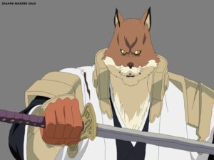 Rating: Safe Score: 0 Tags: 2013 4:3 alpha_channel anthro asian_clothing bleach_(series) brown_body brown_fur canid canine canis clothing e621 east_asian_clothing fur hi_res japanese_clothing katana looking_at_viewer male mammal maxime-jeanne melee_weapon pose sajin_komamura shinigami_uniform simple_background solo sword transparent_background weapon wolf yellow_eyes zanpakuto User: bunchy7s