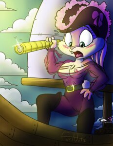 Rating: Explicit Score: 0 Tags: 2010 anthro babs_bunny breasts clothes female female_only fur furnut furry furry_breasts hand_on_hip hat looney_tunes mammal nipples pink_fur rabbit rule34 ship solo space_jam torn_clothes uncensored User: bunchy7s