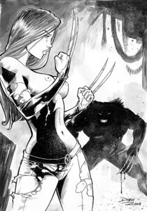 Rating: Explicit Score: 0 Tags: dinei female james_howlett marvel marvel_comics monochrome new_x-men rule34 straight_hair wolverine_(x-men) x-23 x-force x-men User: bunchy7s