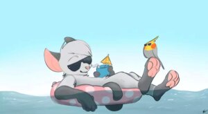 Rating: Safe Score: 0 Tags: ambiguous_gender anthro avian beverage bird blush chill domestic_cat duo e621 eyewear felid feline felis food fur grey_body grey_fur inflatable male mammal murcat outside paws pool_float sky smile summer sunglasses umbrella water User: bunchy7s