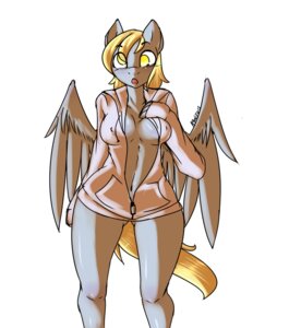 Rating: Questionable Score: 0 Tags: 2013 anthro anthrofied avante92 biped blush bottomless breasts clothed clothing derpy_hooves_(mlp) e621 equid equine feathered_wings feathers female friendship_is_magic grey_body grey_feathers hasbro hi_res hoodie looking_at_viewer mammal my_little_pony mythological_creature mythological_equine mythology navel pegasus solo standing tail topwear wings yellow_eyes User: bunchy7s
