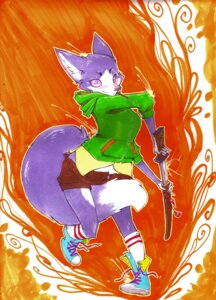 Rating: Safe Score: 0 Tags: alternative_fashion anthro bottomwear canid canine chuck_taylor_all_stars clothing colorful_theme converse dipstick_tail e621 female food footwear fox hoodie looking_at_viewer mammal markings melee_weapon multicolored_body multicolored_clothing orange_background pink_eyes pocky shoes shorts simple_background sneakers solo sword tail tail_markings tomboy tomhoshino topwear weapon User: bunchy7s