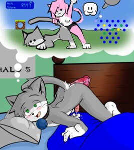 Rating: Explicit Score: 0 Tags: aeris_(vg_cats) all_fours anal anal_masturbation anal_penetration anthro bed black_nose blush bodily_fluids breasts countershading cum digital_media_(artwork) dildo domestic_cat dream duo e621 erection exe fangs fantasizing felid feline felis female female_penetrating female_penetrating_male foreskin from_behind_position fur furniture genital_fluids genitals green_eyes grey_body grey_fur halo_(series) humanoid_genitalia humanoid_penis intraspecies leo_(vg_cats) male male/female male_penetrated mammal masturbation microsoft nipples object_in_ass pegging penetration penis sex sex_toy sex_toy_in_ass sex_toy_insertion solo_focus strapon strapon_sex sweat tail teeth thought_bubble toying_partner toying_self vg_cats xbox_game_studios User: bunchy7s