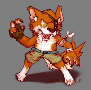Rating: Safe Score: 0 Tags: alpha_channel anthro bandage bottomwear canid canine canis chibi claws clothing e621 eye_patch eyewear fur gloves green_eyes handwear male mammal open_mouth orange_body orange_fur pants rollwulf simple_background solo tail teeth transparent_background wolf User: bunchy7s