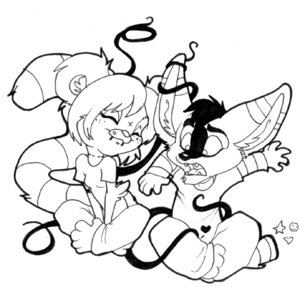 Rating: Safe Score: 0 Tags: anthro bottomwear canid canine clothing crossed_legs duo e621 eyes_closed female fennec_fox fox glamfur hair heart_symbol kaku_q._spookaboo lemur male mammal monochrome pants primate ring-tailed_lemur shirt short_hair strepsirrhine tail tentacles topwear true_fox zeriara zeriara_(character) User: bunchy7s Rating: Safe Score: 0 Tags: anthro bottomwear canid canine clothing crossed_legs duo e621 eyes_closed female fennec_fox fox glamfur hair heart_symbol kaku_q._spookaboo lemur male mammal monochrome pants primate ring-tailed_lemur shirt short_hair strepsirrhine tail tentacles topwear true_fox zeriara zeriara_(character) User: bunchy7s