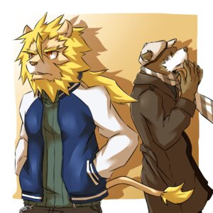 Rating: Safe Score: 0 Tags: 1:1 5_fingers anthro bear brown_body brown_eyes brown_fur chain claws clothed clothing coat duo e621 felid fingers flat_cap fully_clothed fur furgonomics hair hand_in_pocket hands_in_both_pockets hat headgear headwear jacket lion male mammal orange_eyes pantherine pockets ponytail scarf silverio tail tail_tuft toony topwear tuft white_body white_fur User: bunchy7s Rating: Safe Score: 0 Tags: 1:1 5_fingers anthro bear brown_body brown_eyes brown_fur chain claws clothed clothing coat duo e621 felid fingers flat_cap fully_clothed fur furgonomics hair hand_in_pocket hands_in_both_pockets hat headgear headwear jacket lion male mammal orange_eyes pantherine pockets ponytail scarf silverio tail tail_tuft toony topwear tuft white_body white_fur User: bunchy7s