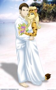 Rating: Safe Score: 0 Tags: anthro avoid_posting bbmbbf bride clothing detailed_background digital_media_(artwork) dress duo e621 felid female female_on_human furryneko groom hi_res human human_on_anthro husband interspecies kara_(furryneko) male male/female male_human male_on_anthro mammal married outside pantherine romantic romantic_couple text tiger url wedding wedding_dress wife User: bunchy7s