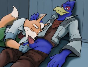 Rating: Explicit Score: 0 Tags: anthro anthro_on_anthro avian ball_fondling balls beak bird blue_body blue_eyes blue_feathers bottomwear bottomwear_down canid canine cirruskitfox clothed clothing deep_throat duo e621 erection eyes_closed falco_lombardi feathers fellatio fondling fox fox_mccloud fur genitals green_bottomwear green_clothing green_pants green_shirt green_topwear grey_clothing grey_jacket grey_topwear interspecies jacket kerchief male male/male male_penetrated male_penetrating male_penetrating_male mammal nintendo open_clothing open_shirt open_topwear oral oral_penetration orange_body orange_fur pants pants_down partially_clothed penetration penile penis red_body red_bottomwear red_clothing red_feathers red_kerchief red_pants red_shirt red_topwear scarf sex shirt smile star_fox tail tan_body tan_fur topwear yellow_beak User: bunchy7s