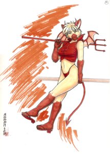 Rating: Safe Score: 0 Tags: 2006 anthro clothed clothing costume demon digital_media_(artwork) domestic_cat e621 erika_(meesh) fangs felid feline felis female mammal marker_(artwork) meesh melee_weapon membrane_(anatomy) membranous_wings polearm siamese_cat skimpy solo tail teeth traditional_media_(artwork) trident weapon wings User: bunchy7s