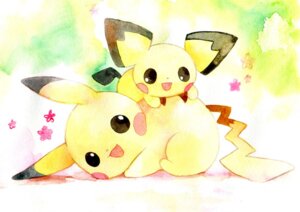 Rating: Safe Score: 0 Tags: ambiguous_gender dipstick_ears duo e621 ear_markings feral fur generation_1_pokemon generation_2_pokemon kaku_mui long_ears looking_aside looking_at_viewer lying mammal markings multicolored_ears nintendo nude on_front open_mouth open_smile pichu pikachu pokemon pokemon_(species) rodent smile tail yellow_body yellow_fur User: bunchy7s