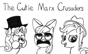 Rating: Safe Score: 0 Tags: apple_bloom_(mlp) clothing cutie_mark_crusaders_(mlp) e621 earth_pony equid equine eyewear facial_hair feathered_wings feathers female feral friendship_is_magic glasses group hasbro hat headgear headwear horn horse mammal marx_brothers monochrome mustache my_little_pony mythological_creature mythological_equine mythology pegasus pony samueleallen scootaloo_(mlp) simple_background sweetie_belle_(mlp) top_hat unicorn white_background wings young young_feral User: bunchy7s Rating: Safe Score: 0 Tags: apple_bloom_(mlp) clothing cutie_mark_crusaders_(mlp) e621 earth_pony equid equine eyewear facial_hair feathered_wings feathers female feral friendship_is_magic glasses group hasbro hat headgear headwear horn horse mammal marx_brothers monochrome mustache my_little_pony mythological_creature mythological_equine mythology pegasus pony samueleallen scootaloo_(mlp) simple_background sweetie_belle_(mlp) top_hat unicorn white_background wings young young_feral User: bunchy7s