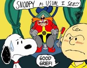 Rating: Safe Score: 0 Tags: adventures_of_sonic_the_hedgehog anthro beagle blush bodily_fluids canid canine canis charlie_brown classic_eggman classic_sonic_(universe) crossover dialogue dic_entertainment domestic_dog dr._eggman e621 english_text group human humor hunting_dog male mammal peanuts_(comic) pingas scent_hound sega snoopy sonic_the_hedgehog_(series) tears text unknown_artist User: bunchy7s