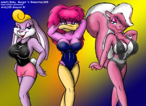 Rating: Explicit Score: 0 Tags: 2005 anthro bimbette binky_bunny blonde_hair blue_eyes breasts clothes eyeshadow female female_only fur furry greycat_r hair interspecies large_breasts long_hair margot_mallard multiple_females pink_fur rabbit rule34 short_hair skunk smile soft_feathers standing tiny_toon_adventures warner_brothers white_hair User: bunchy7s