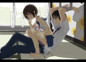 Rating: Explicit Score: 0 Tags: 1boy assertive barefoot baseball_cap black_hair blush bound_wrists boy_rape brown_hair cowgirl_position cum cum_on_clothes danshi_koukousei_no_nichijou ejaculation feet female female_rapist female_yandere femdom forced habara_(danshi_koukousei) handjob hat karasawa_toshiyuki kawaguchi_yukihiro letterboxed male male_rape_victim male_victim malesub miniskirt panties panties_around_leg panties_around_one_leg penis pink_panties rape red_eyes restrained reverse_cowgirl_position rule34 school_uniform serafuku sex short_hair smile stealing_seed straddle straight sweat translated translation_request underwear yandere User: bunchy7s