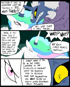 Rating: Safe Score: 0 Tags: 2012 angry blue_body clothed clothing comic dialogue digital_media_(artwork) duo e621 english_text equid equine feathered_wings feathers female feral friendship_is_magic fur hair hasbro horn inside male mammal metal_(artist) multicolored_hair my_little_pony mythological_creature mythological_equine mythology pink_eyes princess princess_celestia_(mlp) royalty text white_body white_feathers white_fur winged_unicorn wings yellow_eyes User: bunchy7s