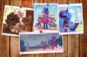 Rating: Safe Score: 0 Tags: 2012 absurd_res anthro anthrofied apple_bloom_(mlp) bag blue_hair bottomwear cafe clothing cutie_mark_crusaders_(mlp) dress e621 earth_pony eiffel_tower english_text equid equine female friendship_is_magic group hair hasbro hat headgear headwear hi_res holivi horn horse long_hair mammal my_little_pony mythological_creature mythological_equine mythology paris pegasus photo pony princess_luna_(mlp) real_world scootaloo_(mlp) shirt skirt summer sweetie_belle_(mlp) tail text thumb_tack topwear unicorn winged_unicorn wings young young_anthro User: bunchy7s