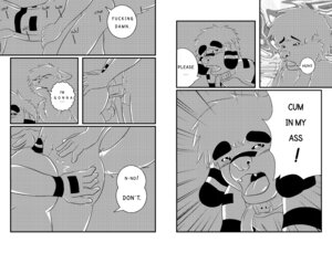 Rating: Explicit Score: 0 Tags: anal anal_penetration anthro canid canine canis comic dialogue domestic_dog duo e621 english_text erection genitals greyscale male male/male male_penetrated male_penetrating male_penetrating_male mammal mobilemutt monochrome multiple_scenes nude penetration penis sex tail text User: bunchy7s