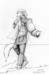 Rating: Safe Score: 0 Tags: 1998 anthro canid canine chris_goodwin clothed clothing coat e621 greyscale half-closed_eyes kerchief male mammal monochrome narrowed_eyes open_clothing open_coat open_shirt open_topwear road shirt simple_background sketch solo tail topwear white_background User: bunchy7s Rating: Safe Score: 0 Tags: 1998 anthro canid canine chris_goodwin clothed clothing coat e621 greyscale half-closed_eyes kerchief male mammal monochrome narrowed_eyes open_clothing open_coat open_shirt open_topwear road shirt simple_background sketch solo tail topwear white_background User: bunchy7s