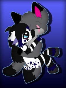Rating: Safe Score: 0 Tags: 3:4 ambiguous_gender anthro blush bovid canid canine canis caprine convel duo e621 goat horn larabaybay mammal scar wolf xxbaybayxx User: bunchy7s