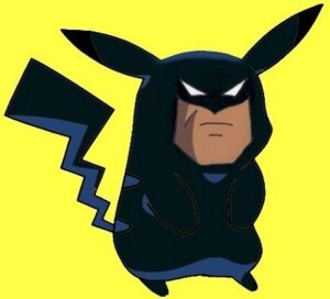 Rating: Safe Score: 0 Tags: batchu batman batman_(series) dc_comics e621 generation_1_pokemon grandfathered_content looking_at_viewer low_res male mammal nintendo pikachu pokemon pokemon_(species) rodent solo tail unknown_artist what what_has_science_done User: bunchy7s