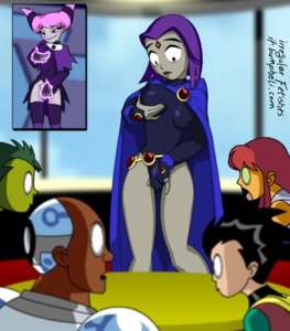 Rating: Explicit Score: 0 Tags: 3boys 3girls beast_boy body_control breast_grab breasts cyborg_(dc) dc dc_comics dick_grayson erect_nipples female fingering irregular_fetishes jinx_(dc) magic male masturbation mind_control multiple_boys multiple_females multiple_girls multiple_males nipples o_o rachel_roth raven_(dc) robin_(dc) robin_(dick_grayson) rule34 standing_masturbation starfire straight straight_hair teen_titans thighhighs User: bunchy7s