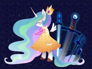 Rating: Safe Score: 0 Tags: anthro biped clothing crown dotoriii dress e621 equid equine feathered_wings feathers female footwear friendship_is_magic fur hair hasbro headgear horn long_hair mammal melee_weapon multicolored_hair my_little_pony mythological_creature mythological_equine mythology princess_celestia_(mlp) ribbons shoes simple_background solo standing sword weapon white_body white_feathers winged_unicorn wings User: bunchy7s