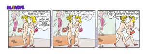 Rating: Explicit Score: 0 Tags: 2girls bag blondie_(comic) blondie_bumstead casual clothing comic comic_strip cookie_bumstead edit female female_only footwear human mostly_nude mother_and_daughter multiple_females multiple_girls nonsexual nonsexual_nudity nude nudist pale_skin public rule34 tagme unknown_artist User: bunchy7s