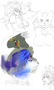 Rating: Questionable Score: 0 Tags: anthro avian biped blue_body blue_fur blue_hair canid canine e621 fangs female final_fantasy final_fantasy_unlimited fox fur garion gryphon hair kemono krystal_(star_fox) legendz looking_at_viewer mammal multiple_images mythological_avian mythological_creature mythology nintendo nude open_mouth ru_(final_fantasy_unlimited) simple_background sindoll sketch sketch_page solo square_enix standing star_fox teeth white_background white_body white_fur User: bunchy7s