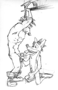 Rating: Explicit Score: 0 Tags: 2boys anthro bandicoot bara boots crash_(series) crash_bandicoot crash_bandicoot_(series) crunch_bandicoot cum erect_penis erection fur furry furry_only gay handjob k-9 licking_penis male male_only mammal marsupial military_pants monochrome multiple_males no_humans nude pants pants_down penis robotic_arm rule34 shoes sketch sneakers yaoi User: bunchy7s