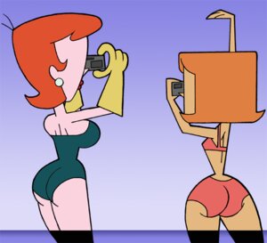 Rating: Explicit Score: 0 Tags: ass bikini binoculars crossover debbie_turnbull debs_turnbull dexter's_laboratory dexter's_mom female female_only gloves latex latex_gloves robotboy rule34 straight_hair yellow_gloves User: bunchy7s