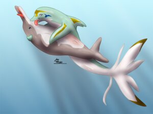 Rating: Explicit Score: 0 Tags: cetacean dolphin female feral leeham991dark licking marine on_back pussy rule34 sex tongue underwater yuri User: bunchy7s