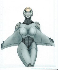Rating: Safe Score: 0 Tags: aeromorph aircraft airplane alternate_species anthro breasts catchabird e621 ea-6b_prowler female green_eyes grin living_aircraft living_airplane living_machine living_vehicle looking_at_viewer machine northrop_grumman not_furry sharp_teeth smile solo teeth vehicle wings User: bunchy7s