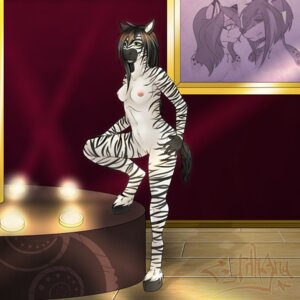 Rating: Explicit Score: 0 Tags: 1:1 anthro black_hair black_markings breasts e621 equid equine female genitals green_eyes hair hooves jimena_moorhaart lorena_(artist) mammal markings nipples nude pose solo stripes tail vulva zebra User: bunchy7s
