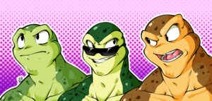 Rating: Safe Score: 0 Tags: amphibian anthro battletoads bust_portrait e621 eye_contact eyewear frog group lakituboy looking_at_another male pimple_(battletoads) portrait rareware rash_(battletoads) sunglasses toad_(frog) zitz_(battletoads) User: bunchy7s