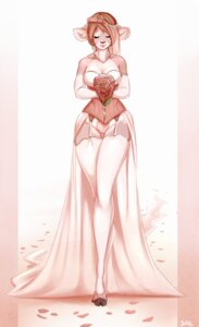 Rating: Safe Score: 0 Tags: anthro arm_warmers armwear breasts bridal_lingerie bride cleavage clothed clothing corset deer dress e621 elbow_gloves eyes_closed female flower garter_belt garter_straps gloves handwear hi_res legwear lingerie mammal mustachemutt plant simple_background solo stockings topwear wedding_dress wide_hips User: bunchy7s