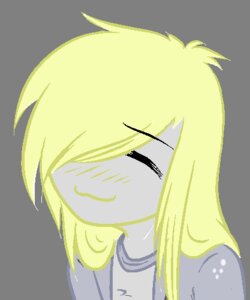 Rating: Safe Score: 0 Tags: 4chan alternate_species crossover derpy_hooves_(mlp) drawfag e621 equid equine female friendship_is_magic hasbro horse human humanized low_res maki_(artist) mammal my_little_pony pony smile solo User: bunchy7s