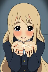 Rating: Explicit Score: 0 Tags: after_sex blonde_hair blush clothed cum cum_in_mouth cum_on_body cum_on_hand cum_on_upper_body cum_string cum_trail female highres human human_only k-on! long_hair nagai_ham rule34 solo sweat tears tsumugi_kotobuki_(k-on!) User: bunchy7s