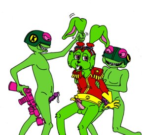 Rating: Explicit Score: 0 Tags: bucky_o'hare kooshmeister male male_only rule34 stormtoads User: bunchy7s