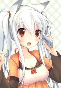 Rating: Safe Score: 0 Tags: animal_humanoid big_breasts blush breasts candy canid canid_humanoid canine canine_humanoid canis cleavage clothed clothing collarbone dessert e621 fangs female food hair half-length_portrait halterneck hi_res humanoid looking_at_viewer mammal mammal_humanoid pigtails portrait red_eyes shi-chan_(oruton) smile snowfly3141 solo teeth white_hair wolf wolf_humanoid User: bunchy7s