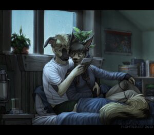Rating: Safe Score: 0 Tags: 2013 anthro bed bedroom black_bars canid canine canis domestic_dog duo e621 female fighterjet furniture hybrid inside letterbox male male/female mammal romantic romantic_couple sitting smile tail window User: bunchy7s