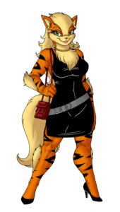 Rating: Safe Score: 0 Tags: anthro arcanine belt biped black_clothing black_dress black_nose blonde_hair bracelet breasts canid canine clothing crovirus dress e621 ear_piercing esmeralda_wright eyebrows eyelashes female footwear generation_1_pokemon green_eyes hair high_heels jewelry lips long_hair looking_at_viewer makeup mammal mature_anthro mature_female necklace nintendo piercing pokemon pokemon_(species) pokemorph pose pumps purse shoes simple_background smile solo standing stripes tail white_background User: bunchy7s