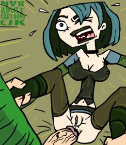 Rating: Explicit Score: 0 Tags: 1boy 1girls 2008 anal black_hair cartoon_network cleavage cyan_hair dyed_hair female green_hair gwen_(tdi) human human_only light-skinned_female light_skin male nev pale-skinned_female pale_skin partial_male rule34 screaming sex straight straight_hair teletoon total_drama_island white_female User: bunchy7s